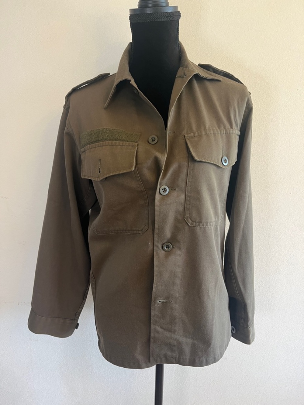 Austrian Army Men's Military Olive Green Field Jacket